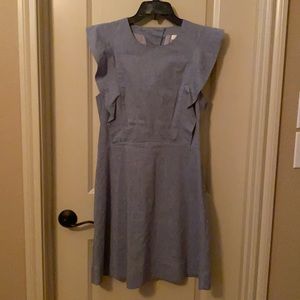 A Loves A a-line dress with lace up back